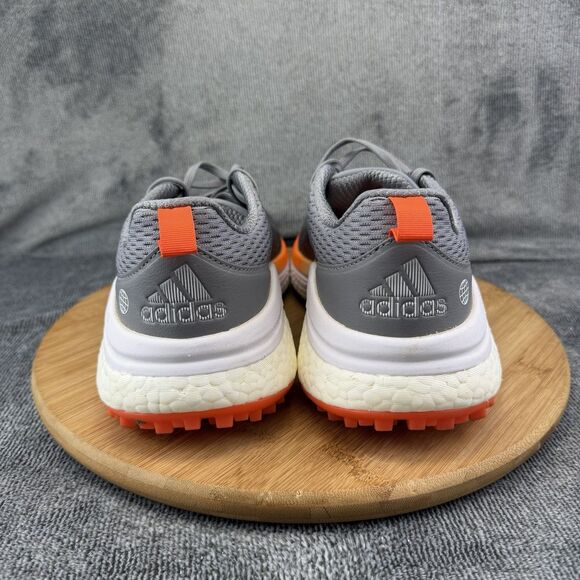 Adidas Solarmotion Boost Golf Shoes Mens Size 9.5 Gray Orange Links Sneakers main image 9
